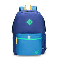 Roots Backpack with 15.6" Laptop Compartment - 34 L - Blue-Sustainable & Durable: Made from recycled polyester for a sustainable and long-lasting design.