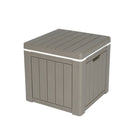 Dura Housewares Nova Cooler - Square - Grey-Keeps all your refreshments cold and fresh