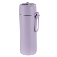 Gry Mattr Fitness Water Bottle with Straw Lid - 700 ml - Lilac-Holds up to 700 mL (24 oz) of liquid