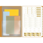Cambridge 2026 WorkStyle Focus Weekly/Monthly Planner - 8-1/2" H x 5-1/2" W - Clay - Bilingual-12 tabbed monthly pages