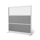 Luxor Modular Plush Wall - 70" W x 70" H-Creates quiet, distraction-free zones in shared spaces