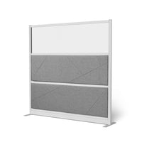 Luxor Modular Plush Wall - 70" W x 70" H-Creates quiet, distraction-free zones in shared spaces