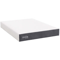 Modway Mila 10" Queen Mattress-Breathable Stretch Knit Cover