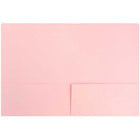 JAM Paper Premium Matte Coloured Cardstock Two-Pocket Presentation Folders - Baby Pink - 6 Pack-Size: 9 x 12 inches