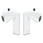 Samsung Galaxy Buds3 - White-Engineered for easy listening. Our new angular design has been meticulously crafted based on 3D ear data collected from a computational design tool to check for wearability