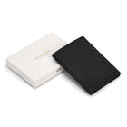 Champs Onyx Leather Vertical Slim Wallet - Black-2 slot pockets