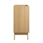 Modway Soma 18" Bathroom Vanity Cabinet - Oak-Splayed Legs