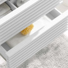 Modway Render 24" Wall-Mount Bathroom Vanity Cabinet - White-MDF and Particleboard