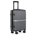 Air Canada Laurentian 20" Hardside Carry-On Luggage - 360-Degree Spinner - Charcoal-10 Year Limited Manufacturer Warranty