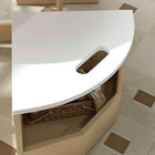 Qaba 5 Piece Kids Table & Chair Set with Storage for Kids Room- White-Safe MDF materials ensure child-friendly use
