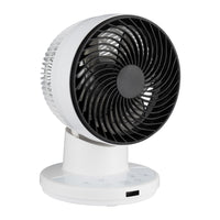 Ecohouzng Powerful Turbo Fan with Remote Control – 7"-Automatically oscillates up and down and side to side for full room air circulation