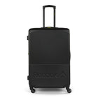 Reebok Time Out 30" Hardside Spinner Luggage - Black-Telescopic trolley handle ergonomically designed for comfort and durability with multi-stage locking heights with reinforced top and side handle