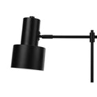 Monarch Specialties 21" H Table Lamp - Black Metal / Black Shade-Minor assembly is required with illustrated instructions included. crafted using durable materials, this lamp is backed with 2-year limited warranty against manufacturer's defects for your satisfaction