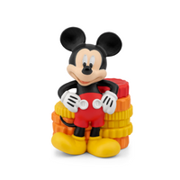 tonies Disney Mickey Mouse Clubhouse Tonie Figurine-Tracklist: 1. Hot Dog 2. Me and My Pals 3. Little Helper 4. Mickey's Mail Mix-Up Story 5. Martian Mickey's Clubhouse Story. Total Run Time: 38 mins