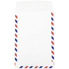 JAM Paper Airmail 6 x 9 Open End Envelopes, 1000 Pack-Gum Closure