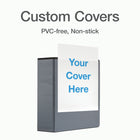 Cardinal XtraLife ClearVue Locking D-Ring Binder, Black, 4”-4” rings; 890-sheet capacity