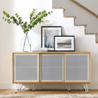 Modway Nomad 59" Sideboard - Oak-Sliding Mesh Doors
