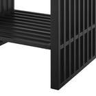 Modway Gridiron 24" Bathroom Vanity - White/Black-Assembly Required