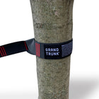 Grand Trunk Double Deluxe Hammock with Straps - Blue/Orange-Includes (2) ready-to-hang 5 ft hammocks straps.