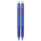 uni-ball Erasable Gel Retractable Pens - 0.7mm - Blue - 2 Pack-Ink Color: Blue