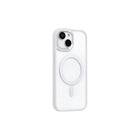 Evry Anti-Shock 10 ft Drop Tested Case with MagSafe for iPhone 15/14/13 - Clear & Silver-Drop tested from 10ft high