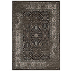 Modway Berit Distressed Vintage Floral Lattice Area Rug - 5 ft W x 8 ft L - Brown/Beige-Distressed Vintage Floral Lattice Area Rug