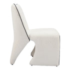 Zuo Novo Accent Chair - Ivory-3 year limited warranty