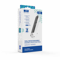 Blu Element Total Protection Bundle for Galaxy S25 Edge-9H anti-scratch