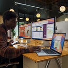 Apple MacBook Air 15" - M4 Chip - 256 GB SSD - 16 GB Unified Memory - Midnight - French-Connect It All - MacBook Air features two Thunderbolt 4 ports, a MagSafe charging port, a headphone jack, Wi-Fi 6E and Bluetooth 5.3. And it supports up to two external displays