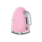 SMEG 50s Retro Style 7-cup Elecrtic Kettle - Pink-360° swivel base allowing the kettle to be placed in any position