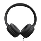 JBL Tune 520C USB-C Hi-Res Wired On-Ear Headphones - Black-3-button remote with microphone
