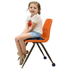 Bouncyband SitSmart Sensory Chair Pad-STAYS IN PLACE - Measuring 12.5x11” the rectangular SitSmart fits on any chair and can be also used on the floor encouraging movement without disrupting peers. The non-slip material keeps it in place.