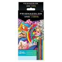 Prismacolor Scholar Coloured Pencils - 24 Pack-Prismacolor Scholar recognizes that developing artists have special needs in their choice of colouring pencils