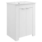 Modway Maybelle 24" Bathroom Vanity - White-7