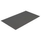 Edgewood Airsoft Plus Pebbled Light Duty Anti-Fatigue Mat - 2' W x 3' L x 5/8" D - Grey-Light Duty