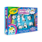 Crayola Scribble Scrubbie Uni-Pets 7-Piece Set-Colour & clean: decorate, scrub, and restyle your pets for endless imaginative fun