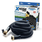 Big Boss XHose Pro Expandable Garden Hose -Heavy Duty & Flexible - 75 ft-5Th Generation Pro Xhose - Xhose introduced the original Xhose into the market in 2013 and this version represents the most advanced Xhose to date. With upgraded DAC-5 fiber, reinforced jacket construction, brass fittings and an on/off nozzle, the Xhose PRO is stronger than ever and designed for years of use
