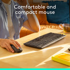 Logitech MK295 Silent Wireless Mouse and Keyboard - Graphite-Plug-and-play: Keep it simple with a streamlined plug-and-play keyboard and mouse combo. Logitech MK295 is compatible with Chrome OS and Windows systems on your laptop or PC computer
