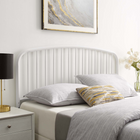 Modway Nova Metal Full Headboard - White-Powder Coated Iron Construction