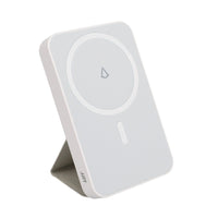 LBT Mag Stream Magnetic Charging 5,000 mAH Power Bank - White-Strong Magnetic: It has a strong magnetic attachment that securely holds onto your MagSafe compatible device for a stable and reliable wireless charging experience