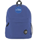 BAZIC Products Classic 17" Backpack - Blue - 2 Pack-Comfortably padded, adjustable shoulder straps and carrying handle