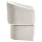 Modway Verity Barrel Back Chenille Dining Armchair - Ivory-7