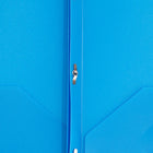 JAM Paper Plastic 2 Pocket POP Durable Folders with Metal Fastener Clasps - Blue - 6 Pack-Our two-pocket POP Folders with prongs are durable, made with smooth & sturdy plastic, and have a business card slot on the right side