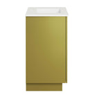 Modway Quantum 30" Bathroom Vanity - White/Gold-Assembly Required