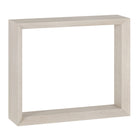 Hudson&Canal Osmond 36"W Console Table - Alder White-A modern contemporary design for your entryway, living room, den, and more