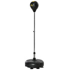 Soozier 52.4" -59.4" Adjustable Height Reflex Bag with Stand and Gloves-Set comes with boxing ball stand, a pair of gloves and ball inflating pump 