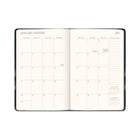 Orange Circle Studio Midnight Skies Medium Casebound Weekly/Monthly Planner -  5.7" x 8.2" - Assorted Colours - Bilingual-Hardcover textures PU cover