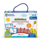 Learning Resources Skill Builders Summer Learning Activity Set - PreK to K - Set of 320-Build School Skills: This set's activities help little ones learn letter, number, and color recognition, count to 100, learn to read, build handwriting practice for kids, and more!