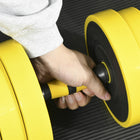Soozier 66 lb Dumbbell & Barbell Adjustable Set 66 lb Plate Bar Clamp Rod for Strength Training-A high-quality soft paaded grip produces good force friction while increasing comfort and safety 