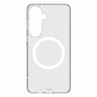 Blu Element Dropzone Rugged Glitter Cell Phone Case with Magnets for Galaxy S26 - Clear-Reinforced AirPockets shock-absorbing corners